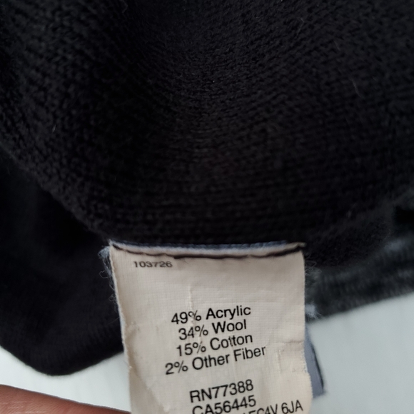 J. Crew Gray Heathered Thick Zip Back Sweater - Picture 6 of 6